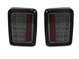 Achterlichten | geschikt voor Jeep | Wrangler 07-17 2d suv. / Wrangler Unlimited 07-19 4d suv. | JK | LED | smoke