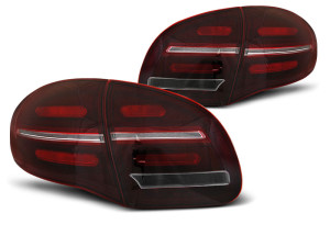 Achterlichten | geschikt voor Porsche | Cayenne 10-14 5d suv. | LED BAR | Dynamic Turn Signal | rood en wit