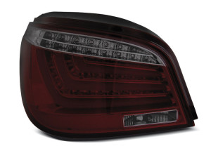 Achterlichten | geschikt voor BMW | 5-serie 07-10 4d sed. E60 LCI | LED | LED BAR | rood en smoke