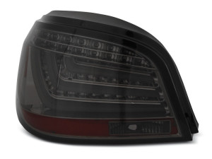 Achterlichten | geschikt voor BMW | 5-serie 07-10 4d sed. E60 LCI | LED | LED BAR | smoke