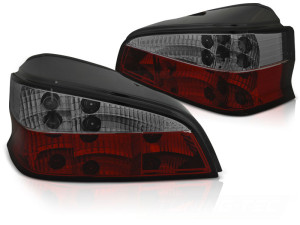 Achterlichten | Peugeot | 106 96-03 3d hat. / 106 96-03 5d hat. | rood en smoke