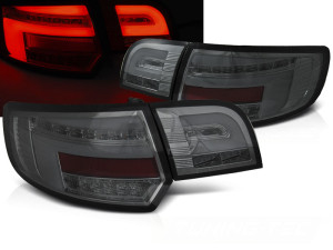Achterlichten | geschikt voor Audi | A3 Sportback 04-08 5d hat. | type 8P | LED | Dynamic Turn Signal | LED BAR | smoke