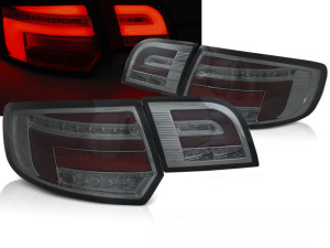 Achterlichten | geschikt voor Audi | A3 Sportback 08-13 5d hat. | type 8P | LED | Dynamic Turn Signal | LED BAR smoke en rood