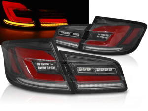 Achterlichten | geschikt voor BMW | 5-serie 10-13 4d sed. F10 / 5-serie 13-17 4d sed. F10 LCI | LED | Dynamic Turn Signal | LED BAR | zwart