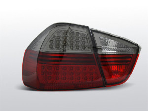 Achterlichten set | geschikt voor BMW 3 Serie E90 2005-2008 | Rood Smoke met LED | LED Knipperlicht