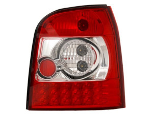 Achterlichten geschikt voor Audi A4 B5 Avant 95-00  LED rood/wit