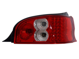Achterlichten Citroen Saxo 96-04  LED rood/wit