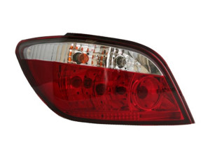Achterlichten geschikt voor Peugeot 307 01- rood/wit