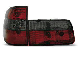 Achterlichten | geschikt voor BMW E39 Touring 1995-2000 | rood/smoke