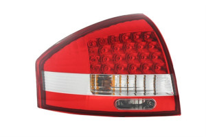 Achterlichten | geschikt voor Audi A6 Sedan 1997-2004 LED rood / wit