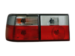 Achterlichten geschikt voor VW Vento  rood / wit helder | Set