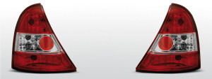 Achterlichten | Renault Clio 2 1998-2001 | rood / wit