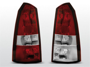 Achterlichten | geschikt voor Ford Focus MK1 1998-2004 Tournier | rood / wit