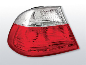 Achterlichten | geschikt voor BMW 3-Serie Coupé 46 1999-2003 | rood / wit