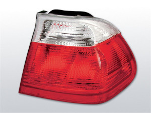 Achterlichten | geschikt voor BMW E46 1998-2001 Sedan | rood / wit