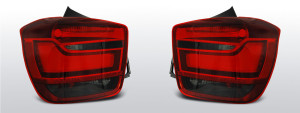 Achterlichten | geschikt voor BMW 1-Serie F20 / F21 2011-2014 | LED | rood / smoke
