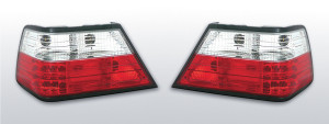 Achterlichten Mercedes E-Klasse W124 1985-1995 | LED | rood / wit