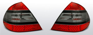 Achterlichten Mercedes E-Klasse W211 Sedan 2002-2006 | LED | rood / smoke