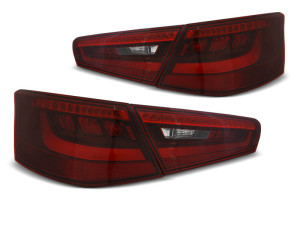 Achterlichten LED | geschikt voor Audi A3 8V 3-deurs Hatchback 2012-2016 | Light Bar | DEPO