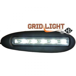 Dagrijverlichting set W220 98-02 R87 met dimfunctie chroom