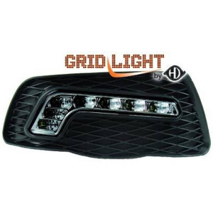 Dagrijverlichting set W204 07-11 R87 smoke alleen voor class