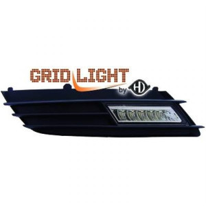 Dagrijverlichting set ASTRA H 04-07 R87 chroom met dimfuncti