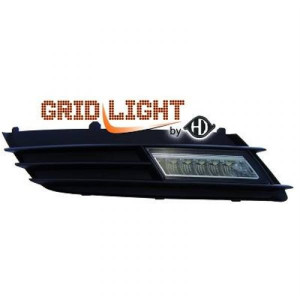 Dagrijverlichting set ASTRA H 04-07 R87 zwart met dimfunctie