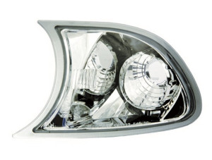 Voorknipperlichten (set) | geschikt voor BMW E46 2001-2003 Coupe / Cabrio| chrome