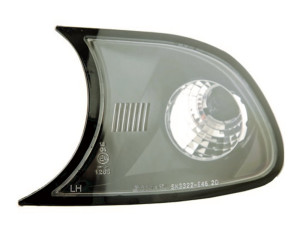 Voorknipperlichten (set) | geschikt voor BMW E46 2001-2003 Coupe / Cabrio| zwart
