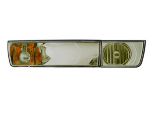 Voorknipperlichten (set) met dummy| geschikt voor Volkswagen Golf 3 / Vento Z | smoke