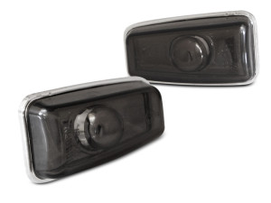 Knipperlichten Carnamics geschikt voor Peugeot 406 | Citroen Berlingo / Evasion / Saxo / Xantia / Xsara | Smoke | Rechts, Zijkant, Links
