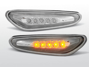 Zijknipperlicht (set) | BMW E46 2001-2005 LED | chrome