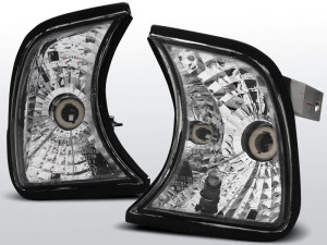 Voorknipperlichten (set)  | BMW E34 1988-1995 | stadslichtfunctie | chrome