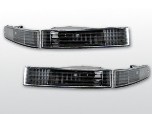 Voorknipperlichten (set) | Honda Prelude 1992-1997 | zwart