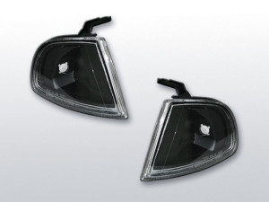 Voorknipperlichten (set) | Honda Prelude 1992-1997 | zwart