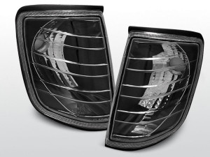 Voorknipperlichten (set) | Mercedes E-Klasse W124 1985-1995 | zwart