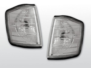 Voorknipperlichten (set) | Mercedes w201-190 1982-1993 | chrome