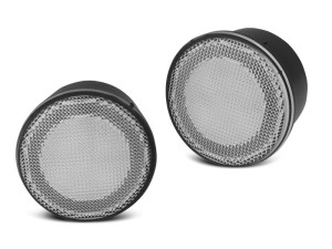 Voorknipperlicht | geschikt voor Jeep | Wrangler 07-17 2d suv. / Wrangler Unlimited 07-19 4d suv. | Type JK | LED | met stadslicht | chroom