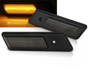 Zijknipperlicht | geschikt voor BMW | 3-serie 91-98 / 3-serie Cabrio 93-99 / 3-serie Compact 94-00 / 3-serie Coupé 92-98 / 3-serie Touring 95-99 / 5-serie 88-95 / 5-serie Touring 92-97 / 7-serie 86-94 | E32 / E34 / E36 | LED | Dynamic Turn Signal | smoke