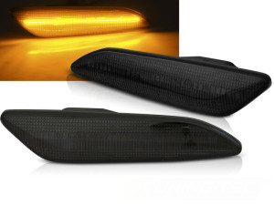 Zijknipperlicht | Alfa Romeo 147 05-10 3d & 5d hat. / 156 & 156 Sportwagon 97-03 | Fiat Tipo 16-20 4d sed. & 5d hat. / Tipo Stationwagon 17-20 | LED | Dynamic Turn Signal | smoke