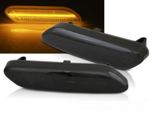 Zijknipperlicht | geschikt voor Mini | Countryman 10-14 5d suv. R60 / Countryman 14-17 5d suv. R60 / Paceman 13-14 3d suv. R61 / Paceman 14-17 3d suv. R61 | LED | Dynamic Turn Signal | smoke