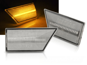 Zijknipperlicht | Opel | Signum 03-08 5d hat. / Vectra 02-09 4d sed. / Vectra GTS 02-09 5d hat. / Vectra Stationwagon 03-09 5d sta. | LED | Dynamic Turn Signal | chroom