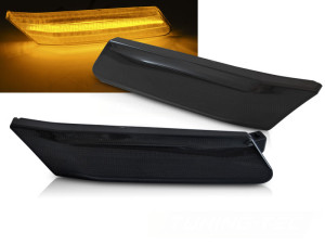 Zijknipperlicht | geschikt voor Porsche | 911 Cabriolet 05-10 2d cab. 997 / 911 Coupé 04-10 2d cou. 997 / Boxster 05-09 2d cab. 987 / Cayman 05-09 3d cou. 987c | LED | Dynamic Turn Signal | smoke
