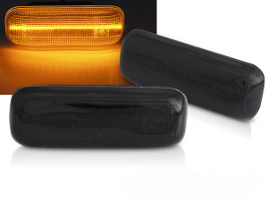 Zijknipperlicht | geschikt voor Mercedes-Benz | M-klasse 01-05 5d suv. W163 / M-klasse 98-01 5d suv. W163 | LED | Dynamic Turn Signal | smoke