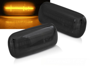 Zijknipperlicht | geschikt voor Audi | A3 / A3 Sportback 03-13 / A4 & A4 Avant 01-08 / A6 & A6 Avant 04-11 | LED | Dynamic Turn Signal | smoke