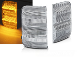 Zijspiegel-knipperlicht | Citroen Jumper Combi 2006-2018 4d bus / Fiat Ducato Combinato 2006-2018 4d bus / Peugeot Boxer Combi 2006-2018 4d bus | LED | Dynamic Turn Signal | Helder