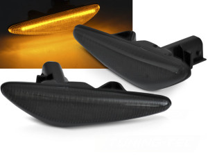 Zijknipperlicht | geschikt voor Mazda | 5 10-15 5d mpv / 6 07-12 4d sed. / 6 08-12 5d hat. / 6 SportBreak 08-12 5d sta. / MX-5 15- 2d cab. | LED | Dynamic Turn Signal | smoke