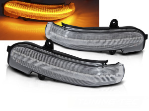 Zijspiegel-knipperlicht | geschikt voor Mercedes-Benz | C-klasse 00-07 4d sed. / C-klasse Combi 01-07 5d sta. / C-klasse Sport Coupé 01-08 3d cou. | LED | Dynamic Turn Signal | Helder