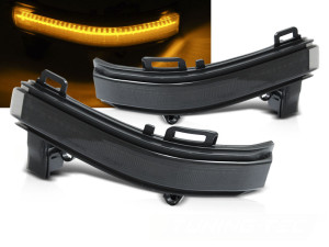 Zijspiegel-knipperlicht | geschikt voor Volkswagen | Crafter Kombi 17- 4d bus. | LED | Dynamic Turn Signal | smoke