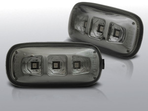 Zijknipperlicht (set) | geschikt voor Audi A4 B6/B7 | LED | smoke